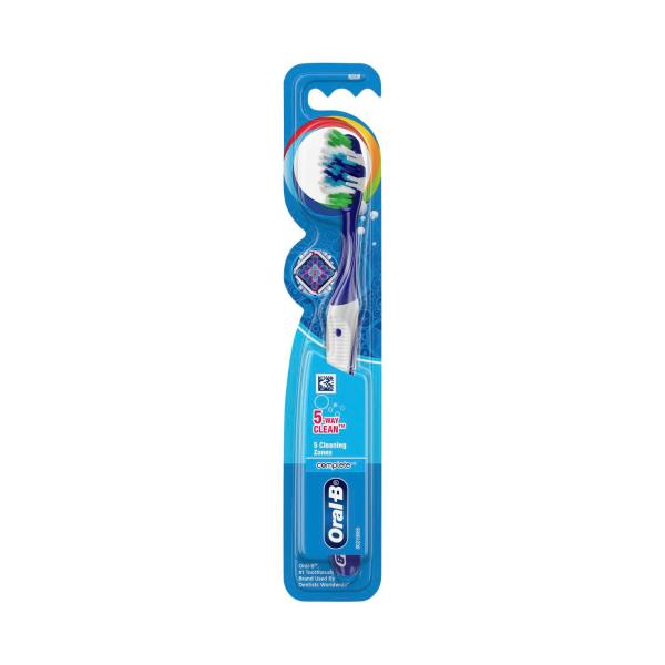 ORAL B COMPLETE 5 WAY CLEAN MEDIUM TOOTHBRUSH 1 PACK