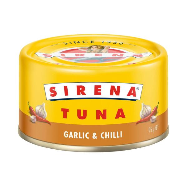 SIRENA TUNA GARLIC & CHILLI 95G