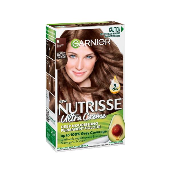 Nutrisse 5 Chocolate Brown Permanent Hair Colour