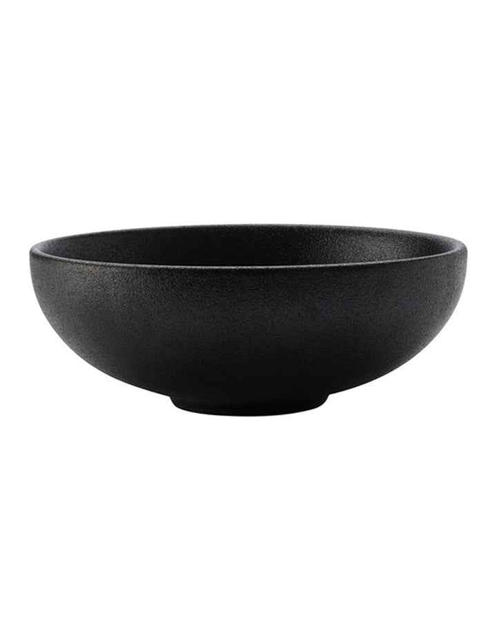 Caviar Coupe Bowl 15.5x6cm in Black