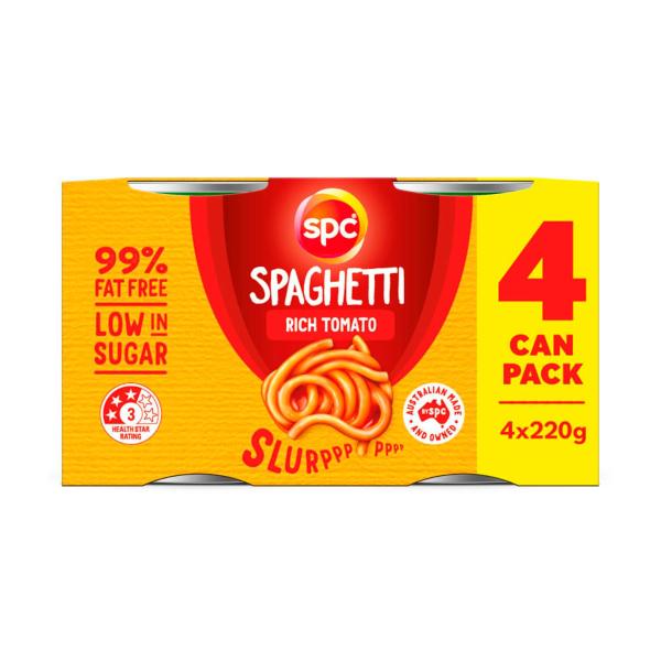 SPC CANNED 4 PACK:RICH TOMATO:.:880 GRAM