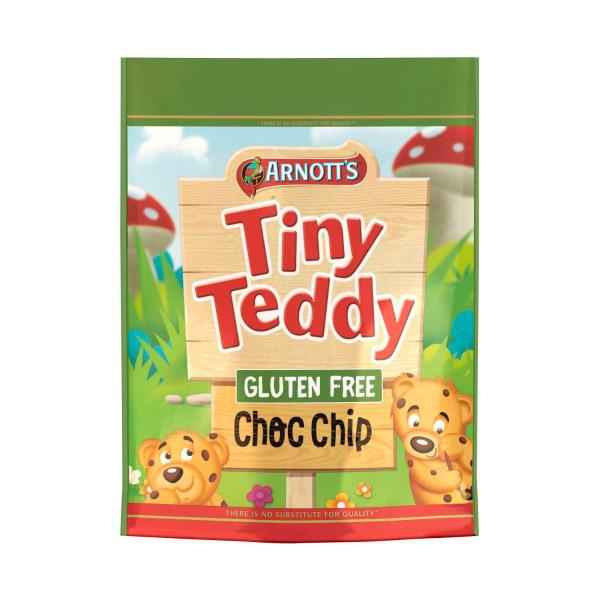 Gluten Free Tiny Teddy Choc Chip Biscuits