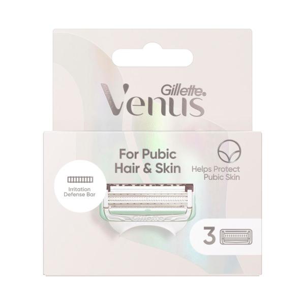 Venus Pubic Hair & Skin Blades