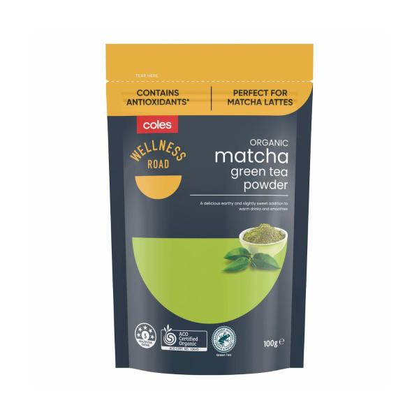 WELLNESS ROAD ORGANIC MATCHA POWDER 100G