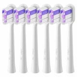 Laifen Ultra Whitening Universal Brush Head 6 Pack Purple