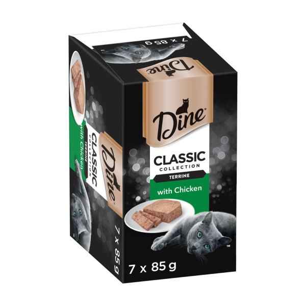 Classic Terrine With Chicken Cat Food Multipack 7x85g