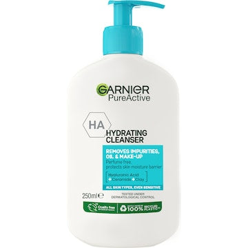 Garnier Pure Active Hydrating Cleanser 250mL