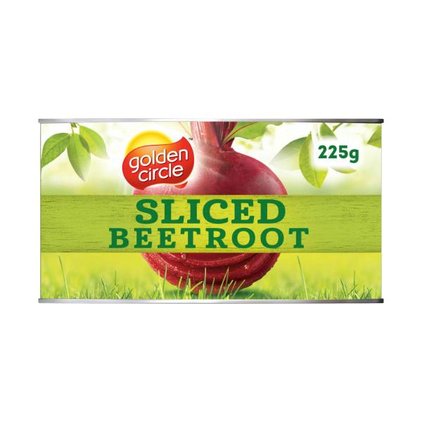 GOLDEN CIRCLE BEETROOT SLICED 225G