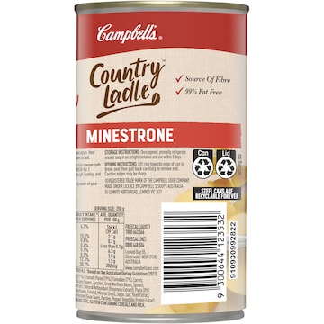 Campbell's Country Ladle Soup Minestrone 495g