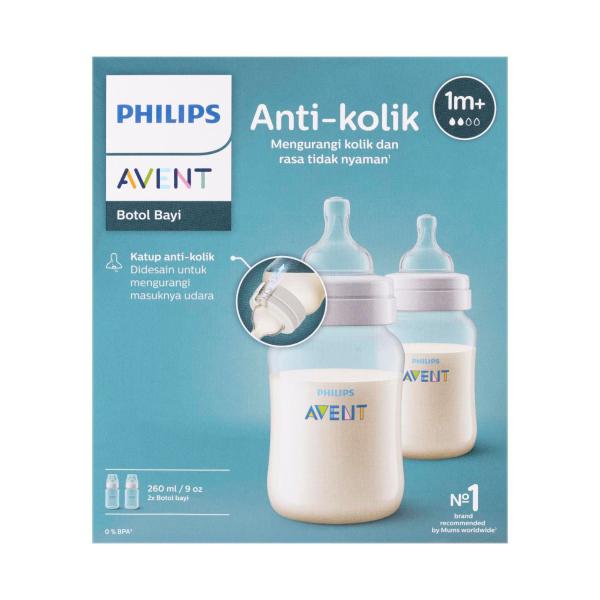 AVENT BOTTLE FEEDING TWIN PACK:REGULAR:.:2 PACK