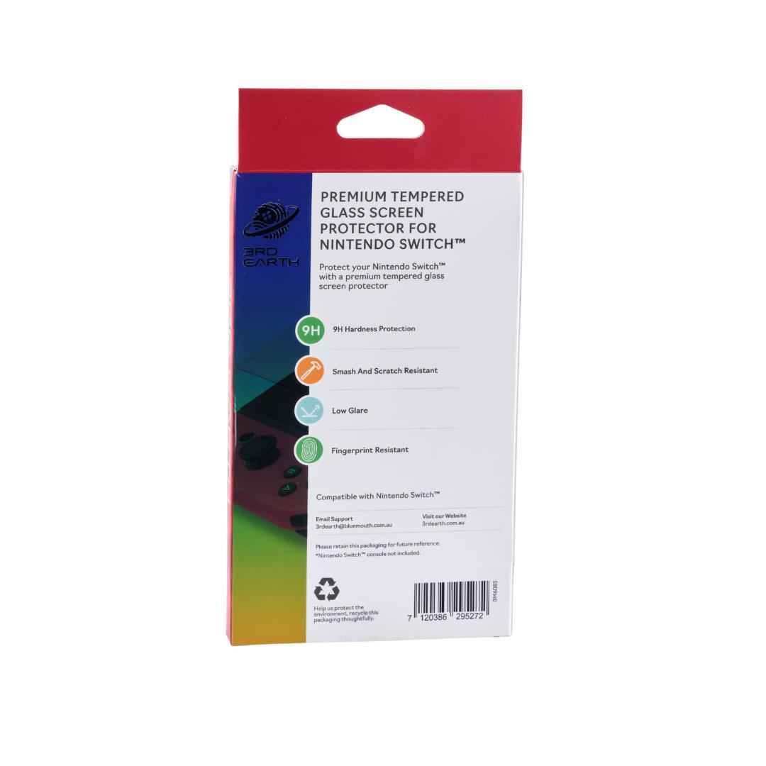 3rd Earth Premium Tempered Glass Screen Protector for Nintendo Switch™