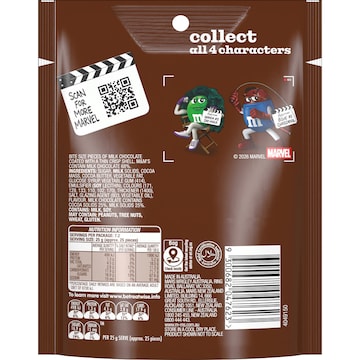 M&M's Milk Chocolate Snack & Share Bag 180g