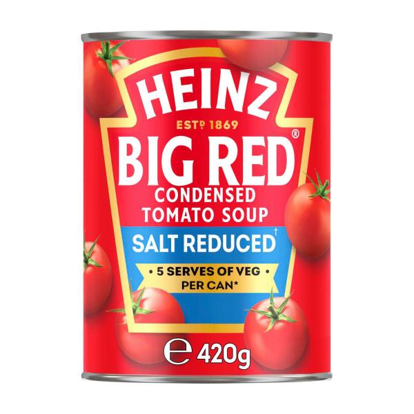 HEINZ SOUP TOMATO BIG RED:50%:.:420GRAM