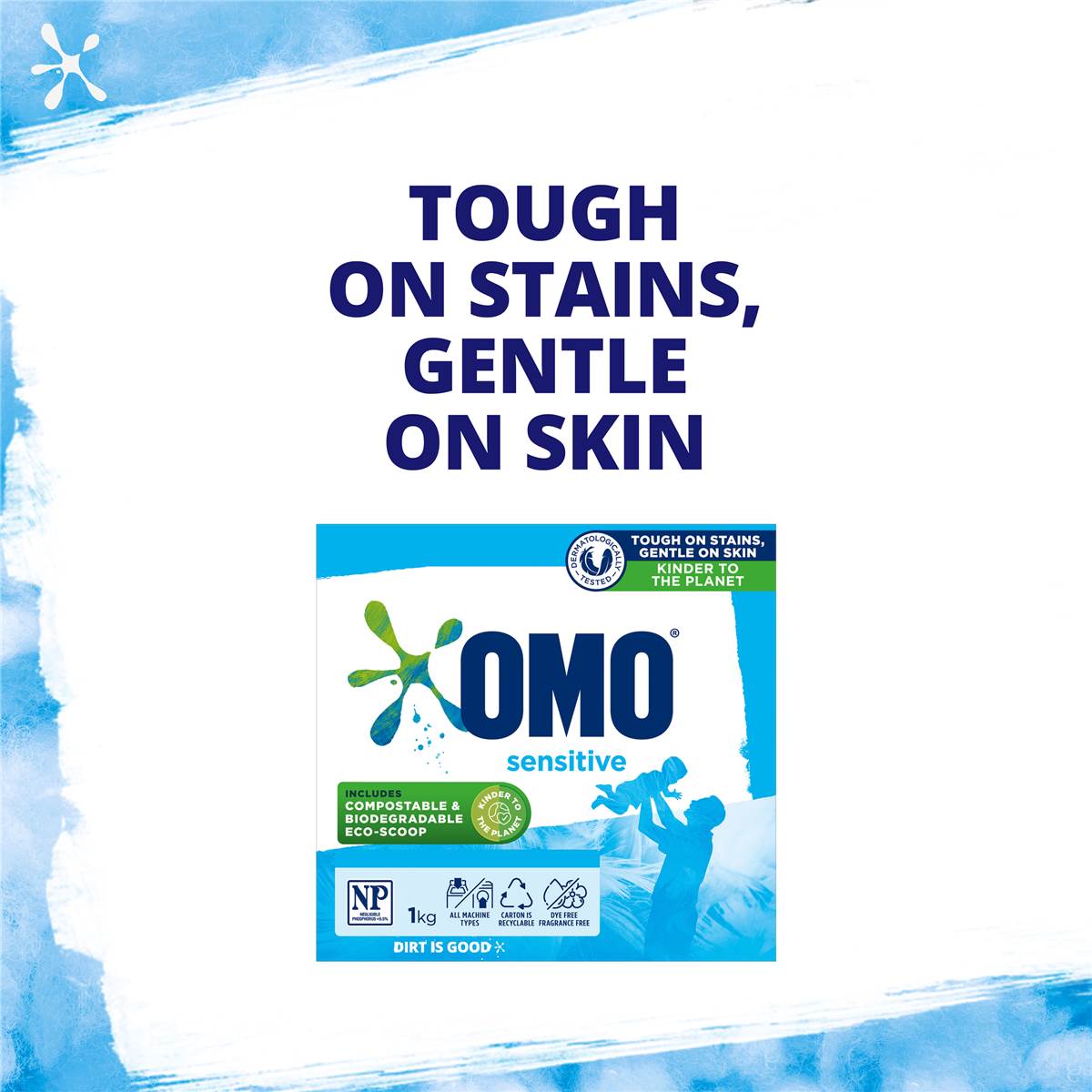 OMO Sensitive Washing Powder 1 kg