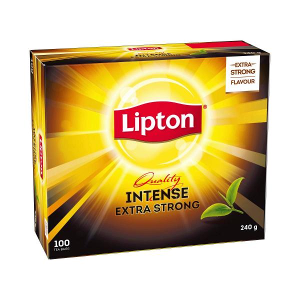 LIPTON TEABAGS INTENSE 100 PACK