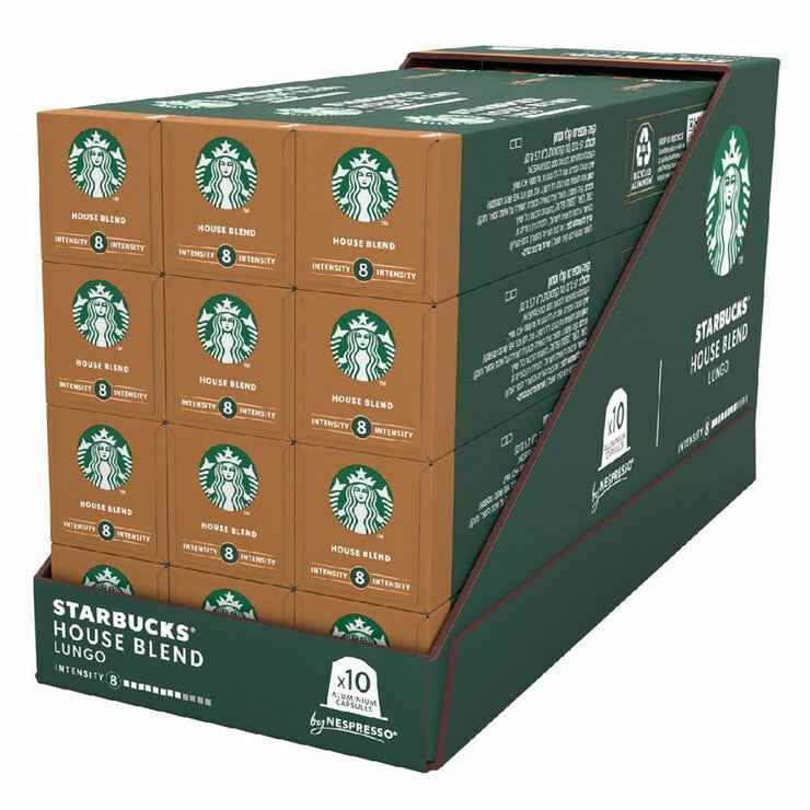 Starbucks by Nespresso House Blend Coffee Capsules 120 Pack
