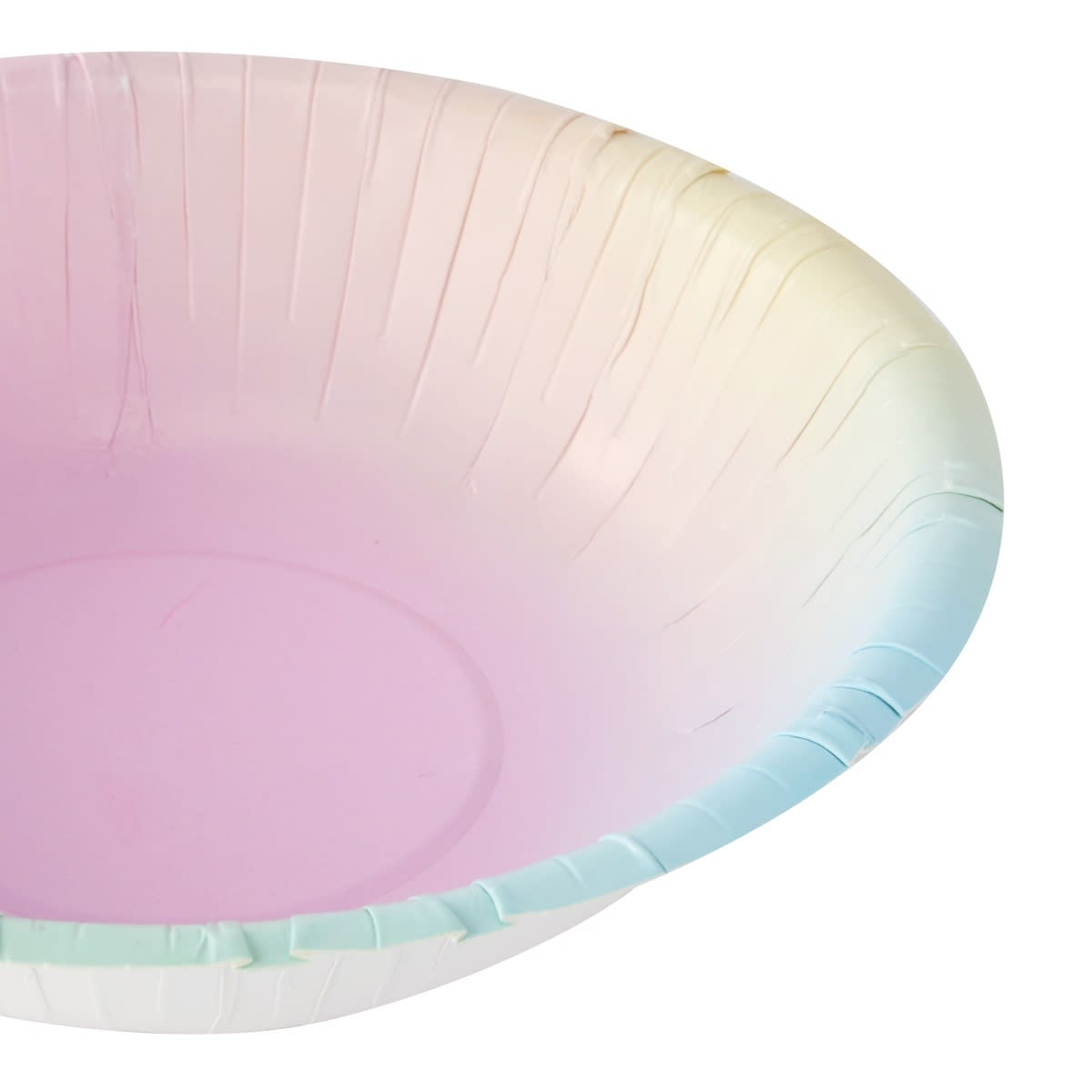 16 Piece Ombre Paper Bowls