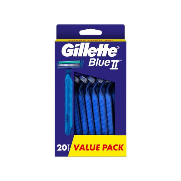 GILLETTE BLUE II PLUS RAZORS