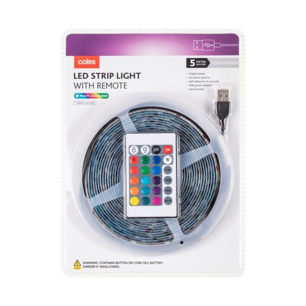 COLES 5M LED STRIP
