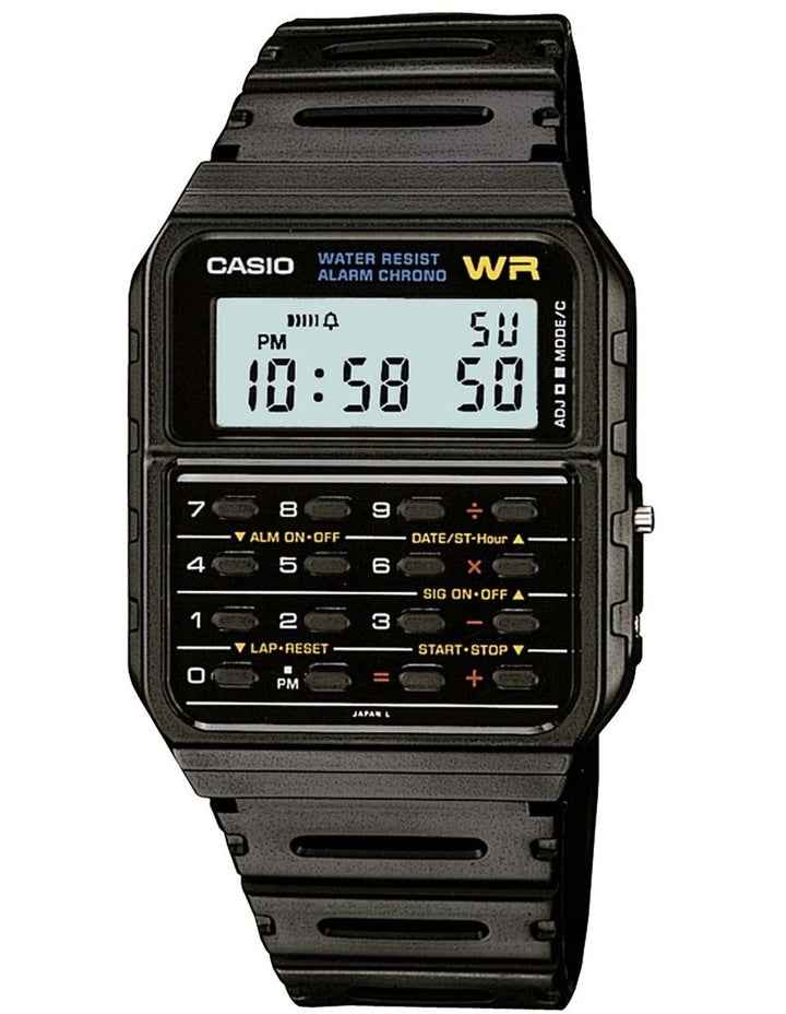 CA53W 1 Black Vintage Calculator Watch