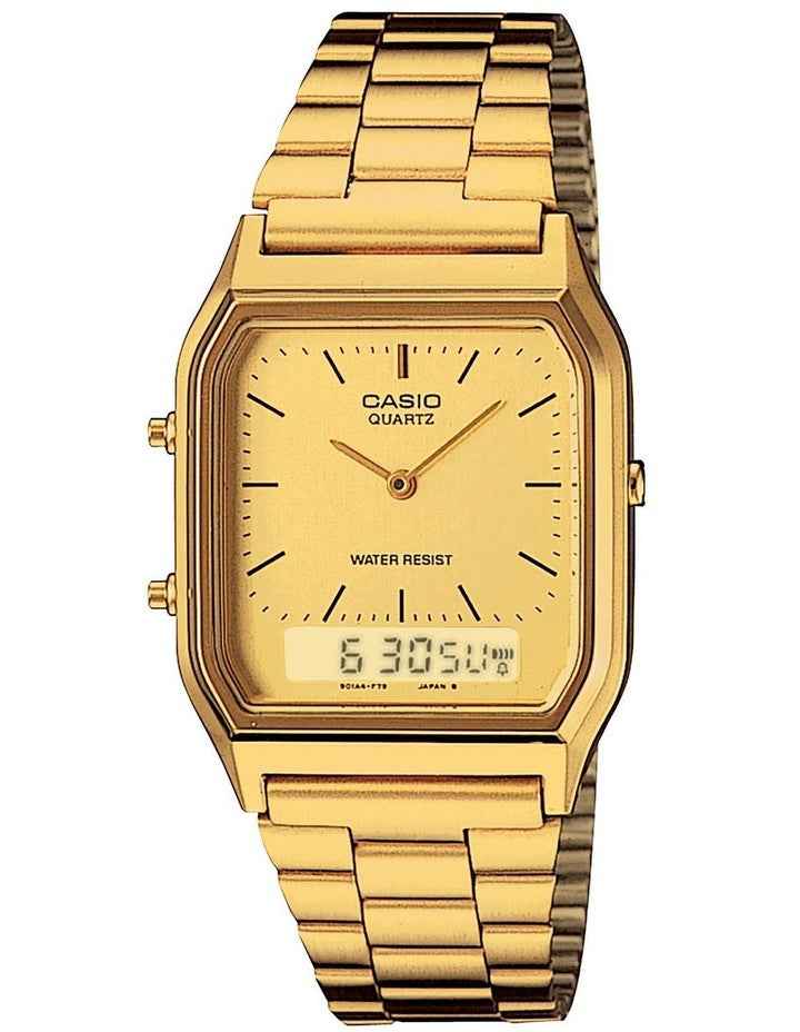 Casio AQ230GA-9DS Gold Duo Watch