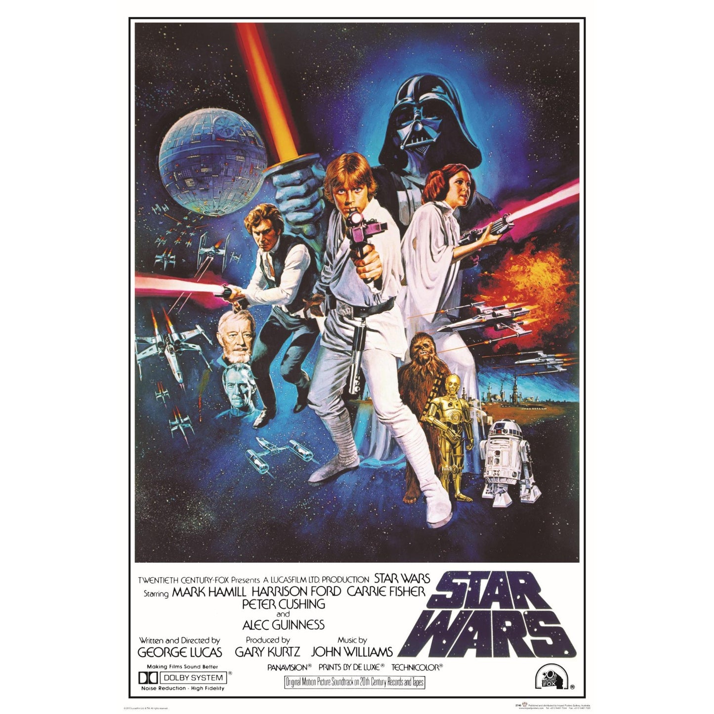 Star Wars - Luke Gun Poster