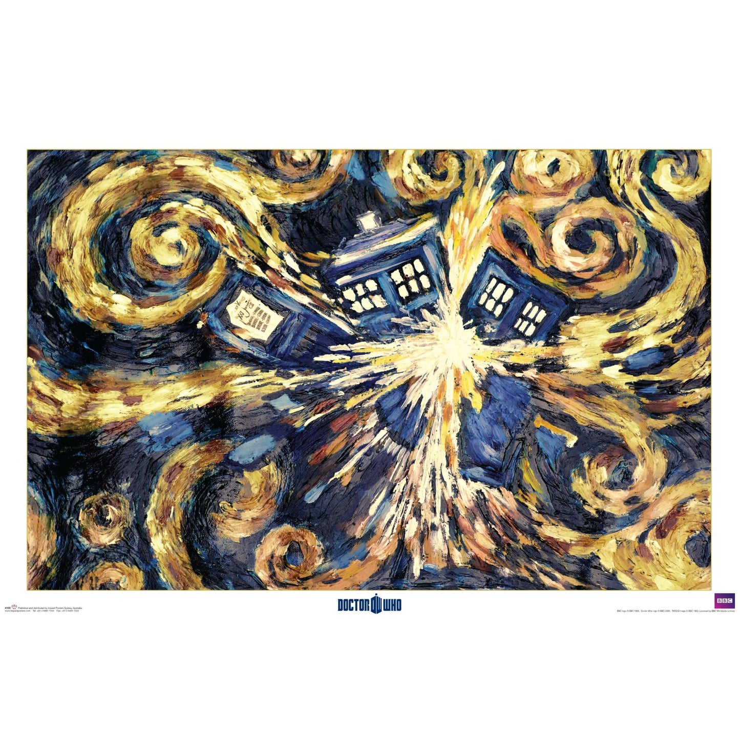 Doctor Who - Exploding Tardis Poster