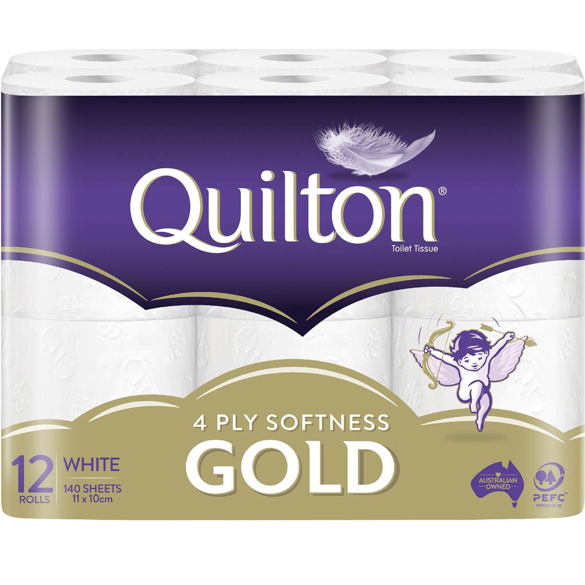 Quilton Gold Toilet Paper 12 Pack