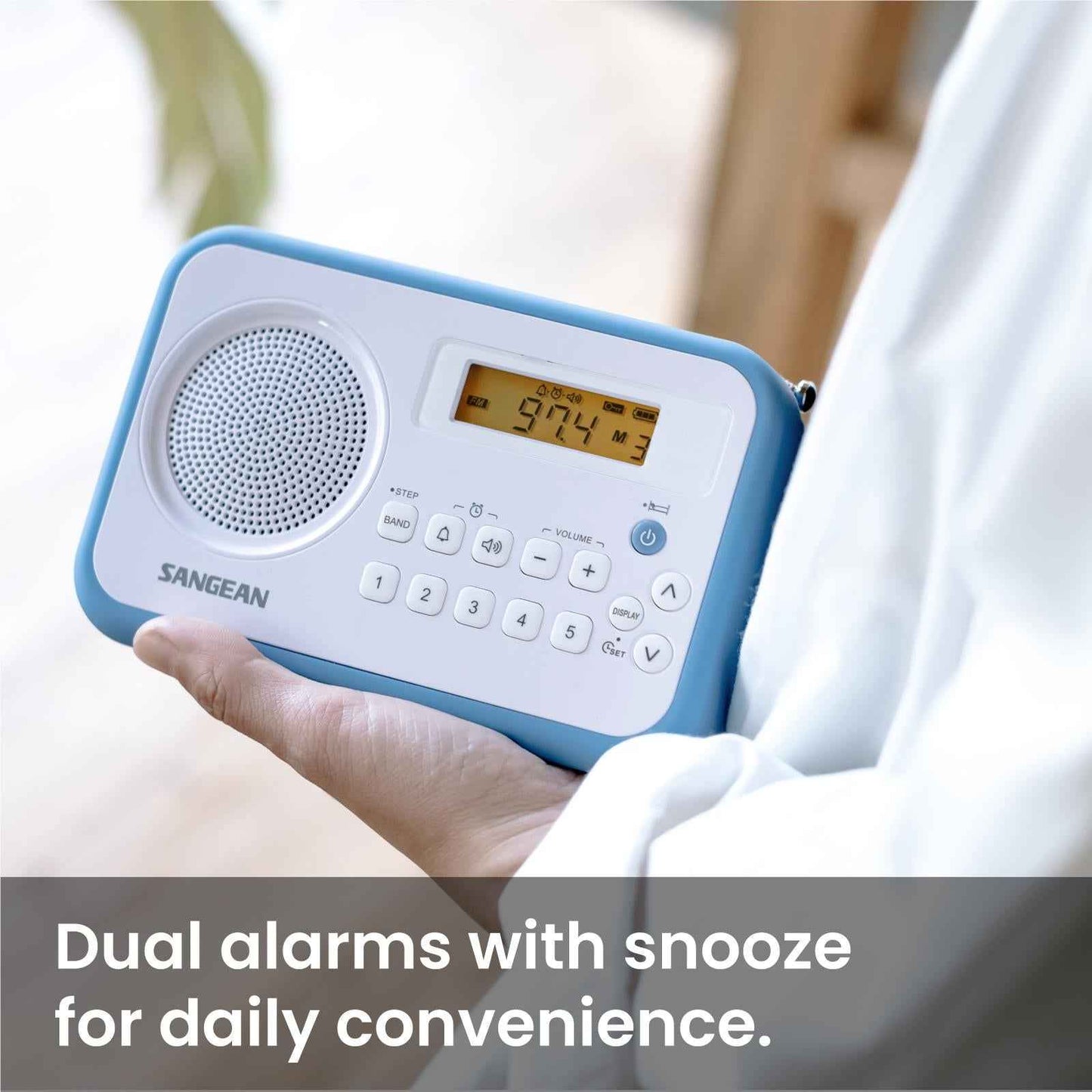 Sangean PRD18WB AM/FM Stereo Digital Tuning Radio