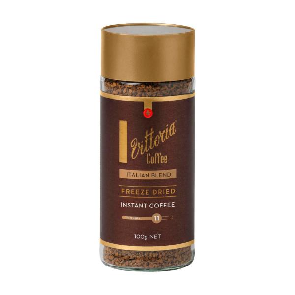 VITTORIA FREEZE DRIED ITALIAN INSTANT COFFEE 100G