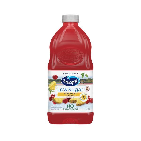 OCEAN SPRAY DRINK:CRANBERRY PINEAPPLE:LOW SUGAR:1.5LITRE