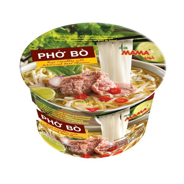 MAMA PHO BO BOWL BEEF FLAVOUR 65G