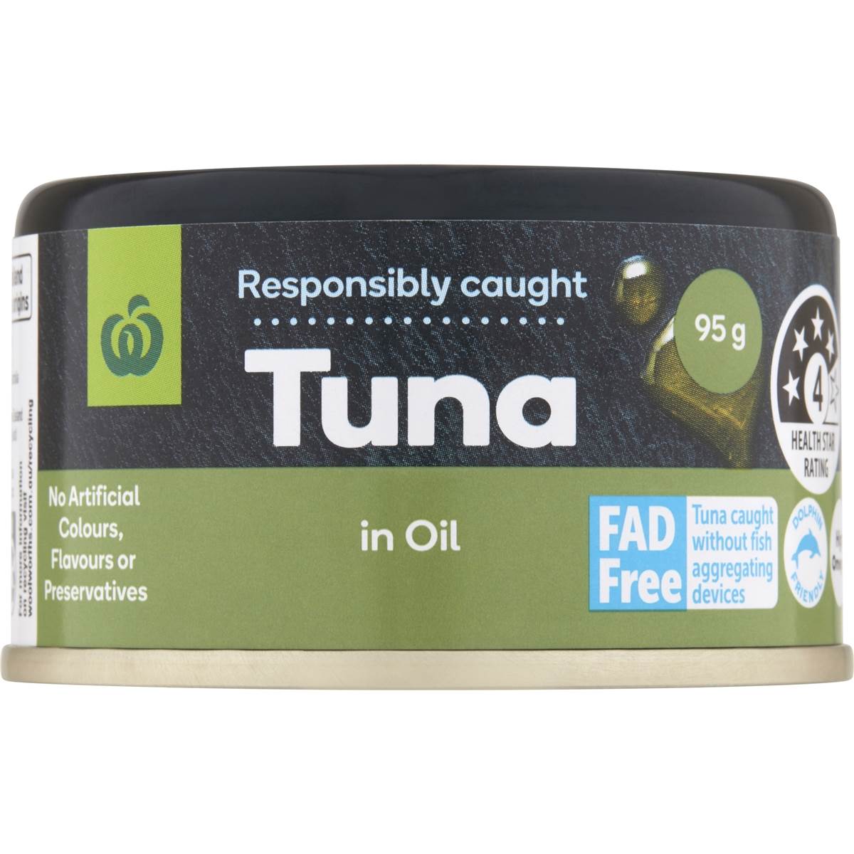 Woolworths Tuna In Oil 95g