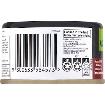 Woolworths Tuna Mexican Style 95g