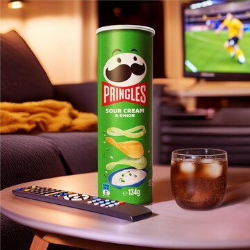 Pringles Sour Cream & Onion Potato Chips 134g