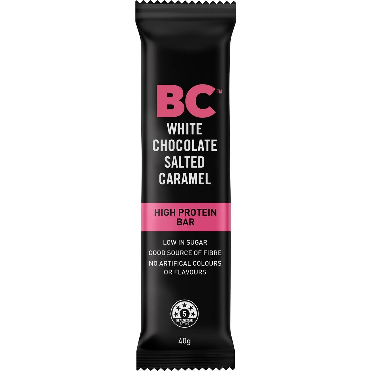 BC Snacks Salted Caramel & Chocolate Crunch High Protein Bar 40g