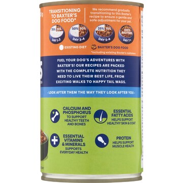 Baxter's Wet Dog Food Casserole Lamb Pasta & Vegetables 700g