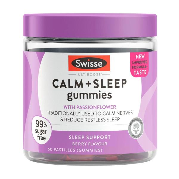 SWISSE CALM + SLEEP GUMMIES 60PK