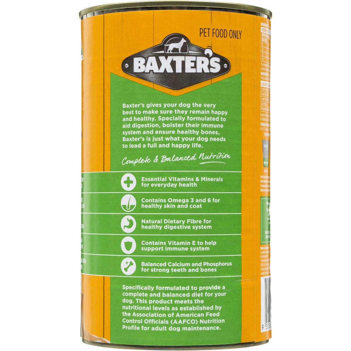 Baxter's Wet Dog Food Casserole Lamb, Pasta & Veg 1.2kg