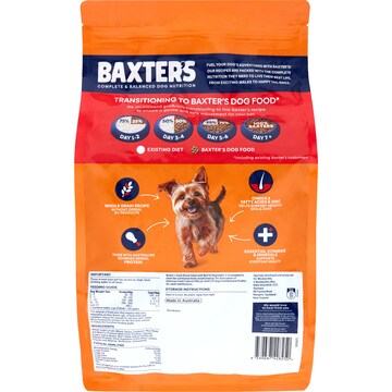 Baxter's Dry Dog Food Small Breed Beef & Vegetables 3kg