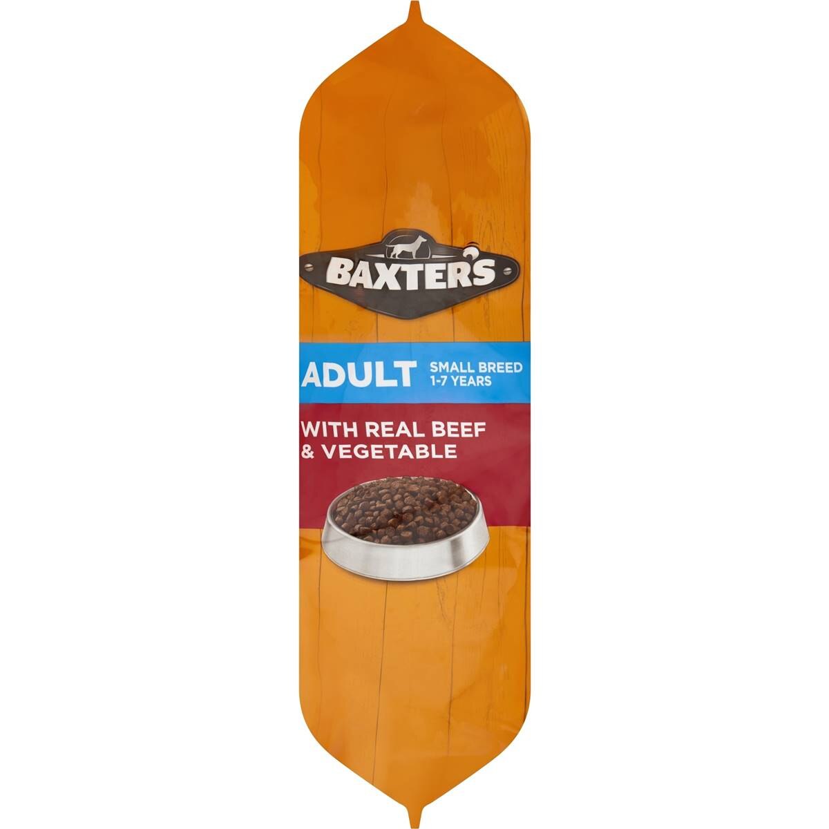 Baxter's Dry Dog Food Small Breed Beef & Vegetables 3kg