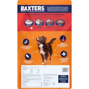Baxter's Dry Dog Food Beef & Vegetables 8Kg