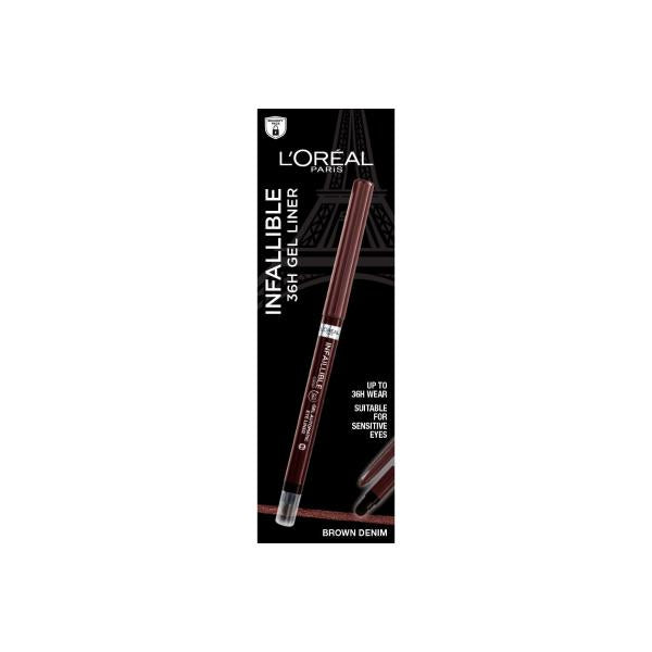 L'OREAL PARIS INFALLIBLE AUTO LINER BROWN DENIM 5GRAM