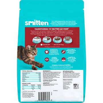 Smitten Dry Cat Food Beef Lamb & Vegetables 1kg