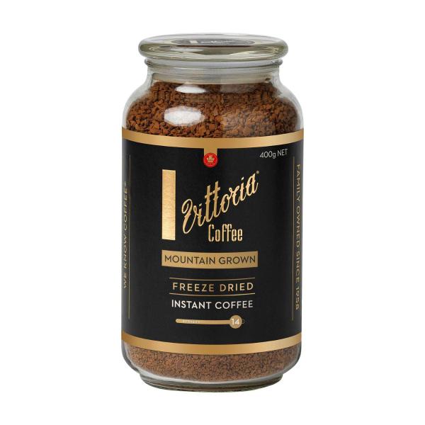 VITTORIA FREEZE DRIED MOUNTAIN GROWN INSTANT COFFEE 400G