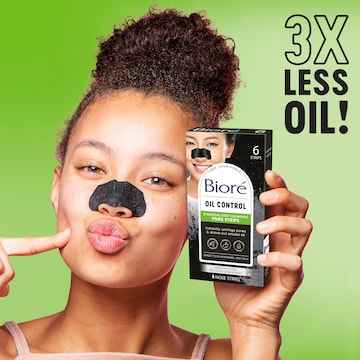 Biore Deep Cleansing Charcoal Pore Strip 6 pack