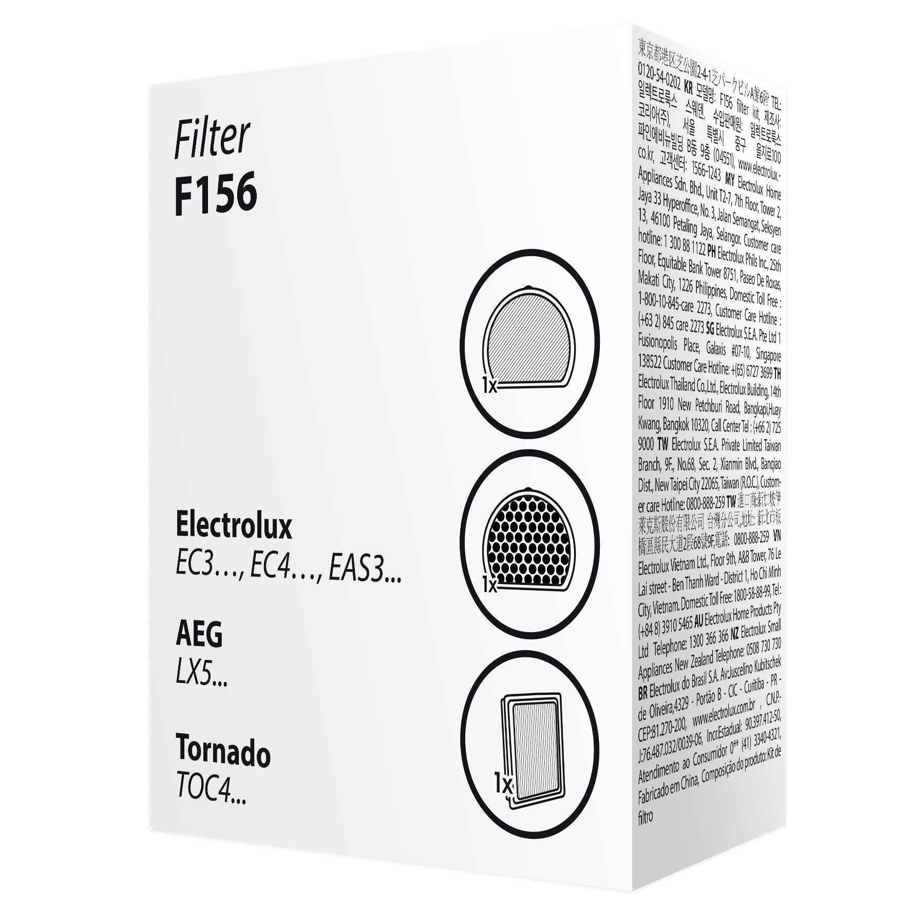 Electrolux F156 Filter Kit