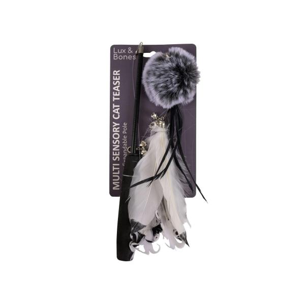 Interchangeable Cat Toy With Extendable 1m Pole