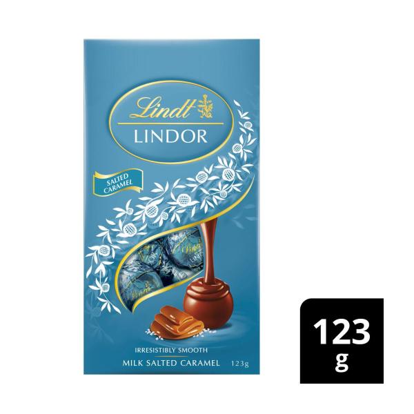 Lindor Milk Salted Caramel Chocolate Bag