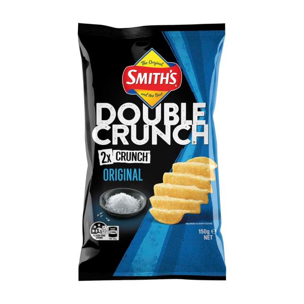 SMITHS DOUBLE CRUNCH ORIGINAL 150G